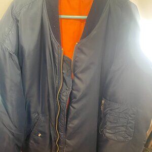 1 Blue Cargo Hustler Jacket